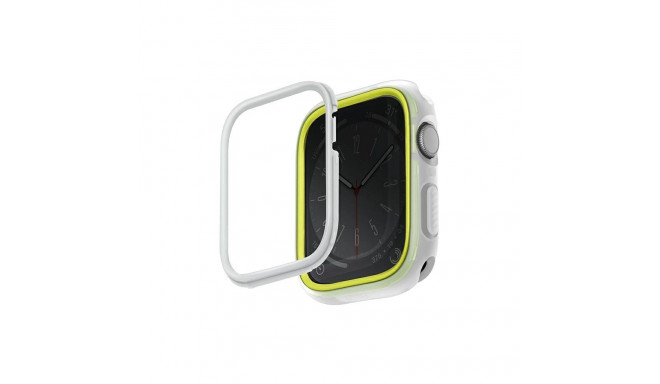Uniq Moduo Case for Apple Watch 45/44mm Lime-White