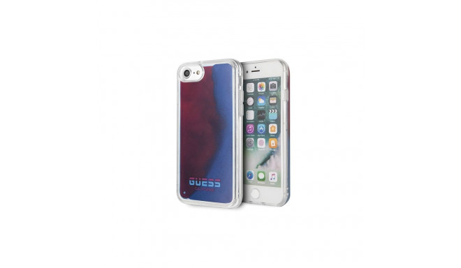 Guess California Glow in the dark case for iPhone 7 / 8 / SE 2020 - red