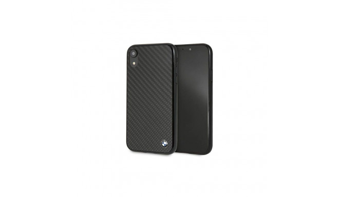 BMW Siganture Carbon iPhone Xr Case - Black