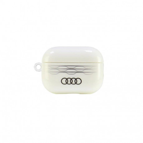 Audi IML Geometric Pattern Case for AirPods Pro 2 - White