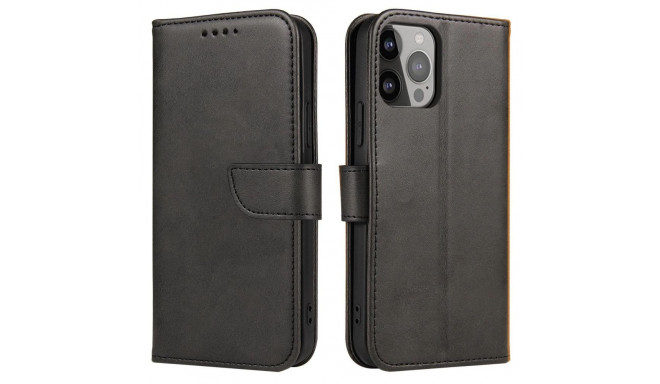 Magnet Case with Flip for Samsung Galaxy A36 - Black