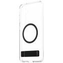 CARE by PanzerGlass Feature Black Kickstand & QI Case for Samsung Galaxy S25+ - Transparent