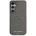 Case Karl Lagerfeld Rhinestones Karl Head Logo Samsung Galaxy S25 black