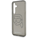 Case Karl Lagerfeld Rhinestones Karl Head Logo Samsung Galaxy S25 black