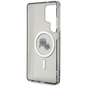 Karl Lagerfeld Button Karl & Choupette Heads Printed Logo MagSafe Samsung Galaxy S25 Ultra case 
