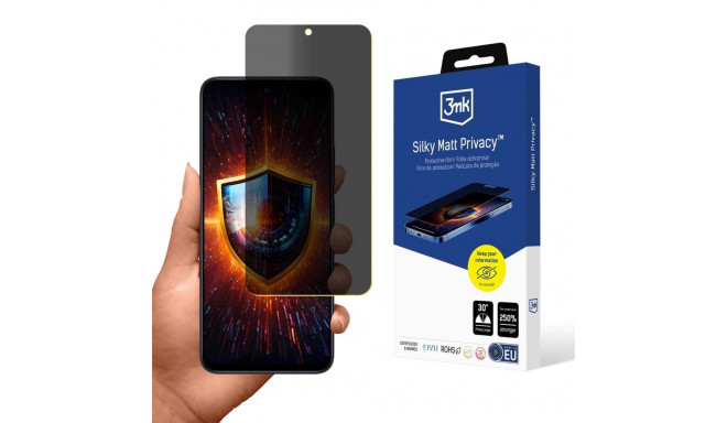 Privacy screen protector 3mk Silky Matt Privacy for Xiaomi 12