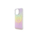 Guess IML Iridescent MagSafe case for iPhone 15 Pro - pink
