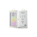 Guess IML Iridescent MagSafe case for iPhone 15 Pro - pink