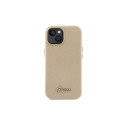 Guess Glitter Glossy Script case for iPhone 15 - gold
