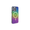 Guess IML Iridescent MagSafe case for iPhone 15 Pro - black