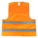 Ohutusvest oranz, XXL, 100% polüester