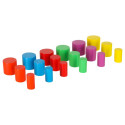 Montessori puidust kuu tasakaalustamise arcade mäng