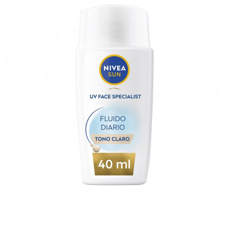 Nivea Sun päevane näofluiid SPF50+ 40ml, hele toon