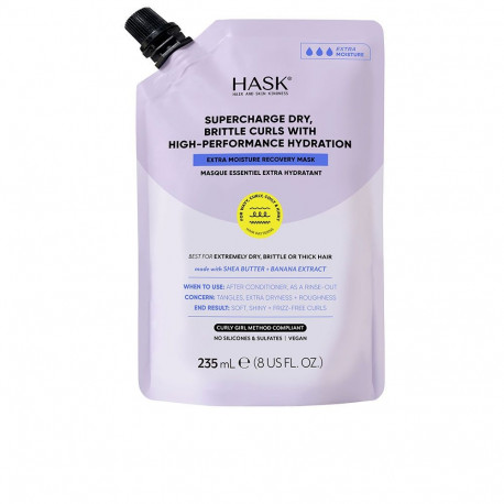 HASK TEXTURE mascarilla capilar hidratación intensa 235 ml