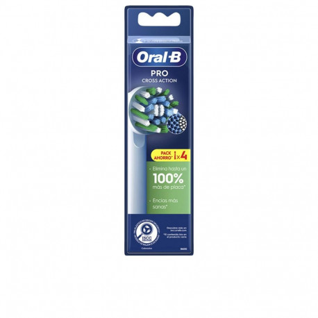 Oral-B harjapead Cross Action 4tk, valge