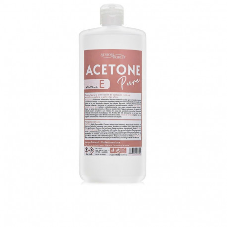 SESIOM WORLD küünelakieemaldaja akrüülküüntele puhas atsetoon 1000ml