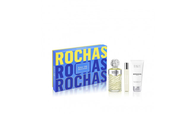 EAU DE ROCHAS ESTUCHE 3 pz