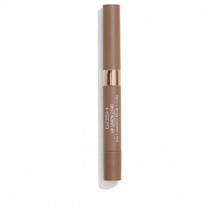 GOSH huulepulk 2-in-1 LIP LINE'N COAT 2ml, #004-Caramel Toffee