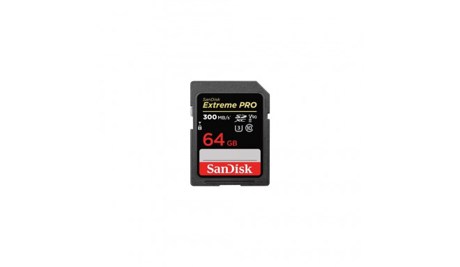 SanDisk Extreme PRO 64GB SDXC UHS-II Class 10 Memory Card