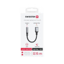 Swissten Lightning to Jack 3.5mm AUX Audio Adapter for iPhone and iPad 15 cm