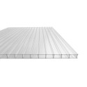Šiltnamio daugiasienis lakštas / skaidrus polikarbonatas 2100x6000mm - 6mm, 6vnt.