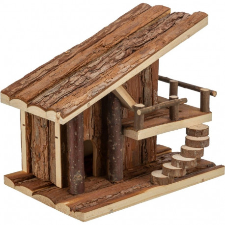 Jule house, hamsters, bark wood, 25 × 21 × 18 cm