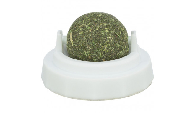 Catnip ball with holder, ø 5 cm