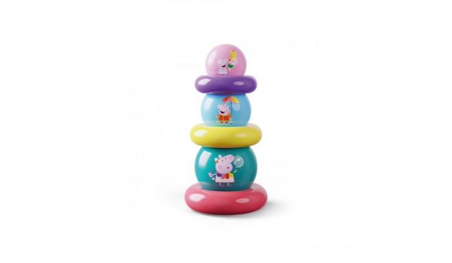 Põrsas Peppa ladumistorn Pallid ja rõngad