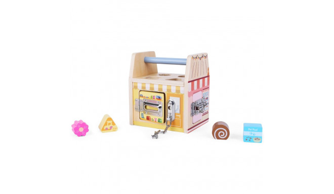 Gerardo's Toys puidust motoorikakeskus Maja