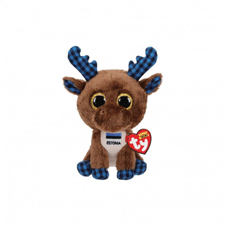 TY pehme mänguasi põder EGERT 15 cm