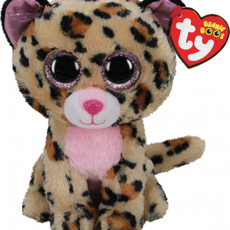 TY Beanie Boos leopard LIVVIE 15 cm