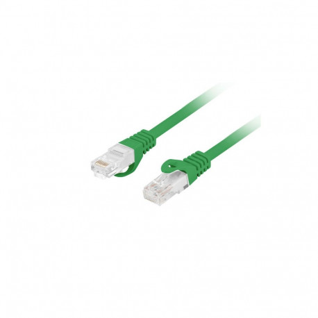 PATCHCORD CAT.6 UTP LSZH CU 1M GREEN FLUKE PASSED LANBERG
