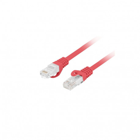 PATCHCORD CAT.6 UTP LSZH CU 15M RED FLUKE PASSED LANBERG