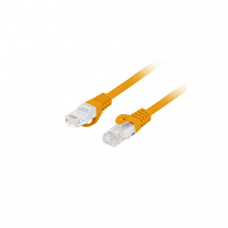 PATCHCORD CAT.6 UTP LSZH CU 0.5M ORANGE FLUKE PASSED LANBERG