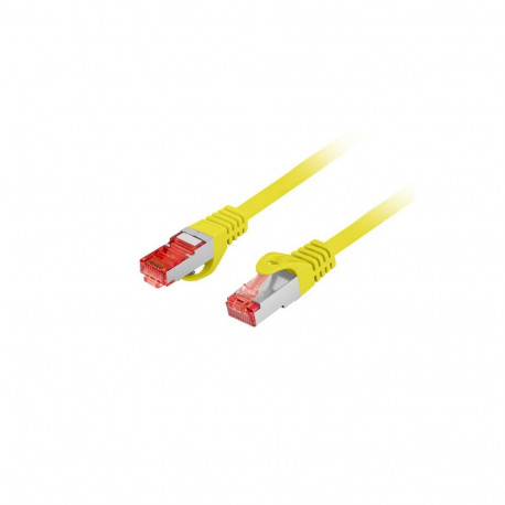 PATCHCORD CAT.6 S/FTP LSZH CU 15M YELLOW FLUKE PASSED LANBERG