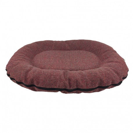 Cazo Oval Bed Luna punane pesa koertele 105x140x17 cm