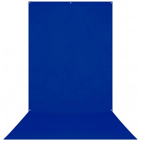 Westcott Wrinkle Resistant Backdrop Royal Blue / Chroma Key Blue (5' x 12')