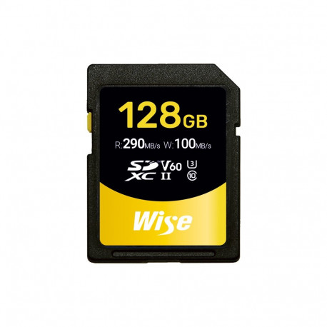 Wise 128GB SDXC UHS II V60 Memory Card