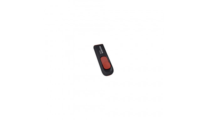 ADATA 32GB USB Stick C008 Slider USB 2.0 black red