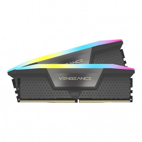 CORSAIR VENGEANCE RGB DDR5 32GB 2x16GB DDR5 6400 CL36-48-48-104 1.35V XMP EXPO - Grey