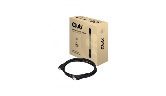 CLUB 3D MINI HDMI TO HDMI 2.0 CABLE 1M