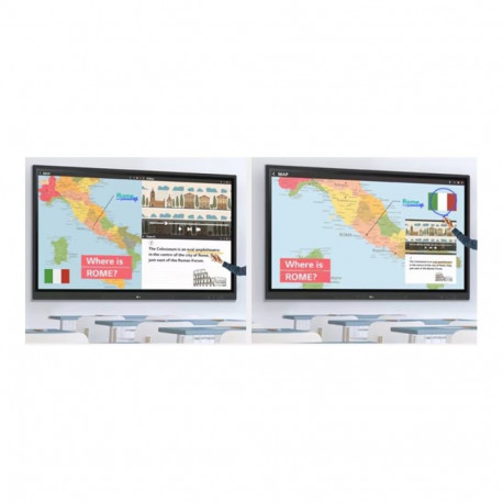 LG 65TR3DK-B Signage Display 65inch IDB IR Touch UHD 350cd/m2 16/7 Android 8.0 Speaker wifi