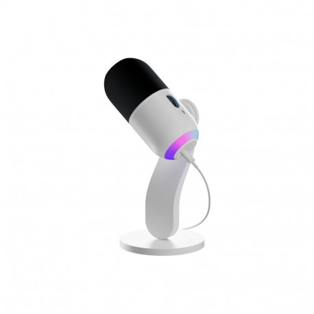 LOGITECH mängumikrofon Yeti GX dünaamiline RGB LIGHTSYNC-iga EMEA28-935, kreemikasvalge