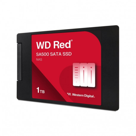 WD Red SSD SA500 NAS 1TB 2.5inch SATA III 6 Gb/s internal single-packed POWERED BY SANDISK