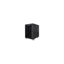 LANBERG FF01-8015-12BL vabalt seisev rack 19-tolline isekoostatav tasapinnaline pakk 15U/800x1000mm 