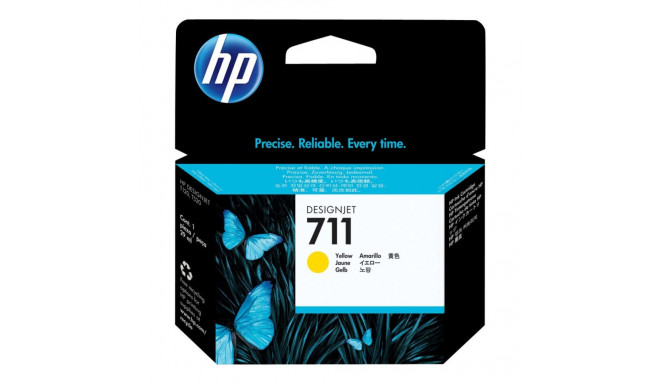 HP 711 kollane tindikassett 29 ml DJ T120 520