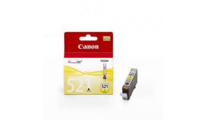 CANON 1LB CLI-521Y tindikassett kollane standardmaht 9ml 510 lehte 1-pack