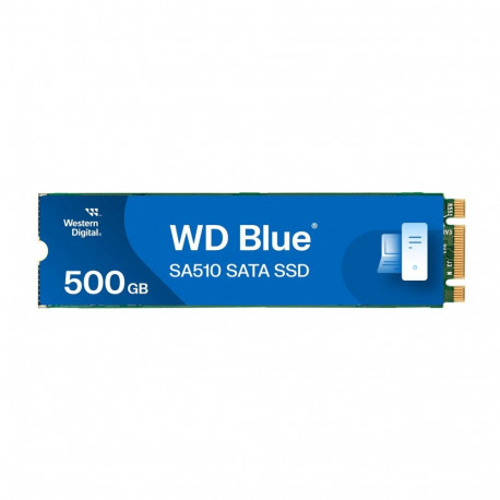 WD Blue SA510 SSD 500GB M.2 2280 SATA III 6Gb/s sisemine ühekaupa pakitud POWERED BY SANDISK