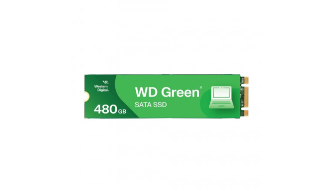 WD Green SATA 480GB sisemine SSD ketas - SATA 6Gb/s M.2 2280 - WDS480G3G0B powered by SanDisk