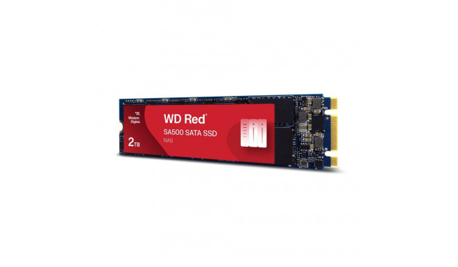 WD Red SSD SA500 NAS 2TB SATA III 6Gb/s M.2 2280 sisemine ühekaupa pakendatud powered by SanDisk